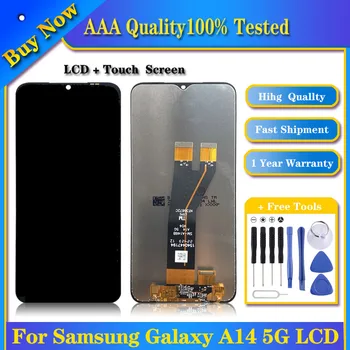100% Testované OEM LCD Displej pre Samusung Galaxy A14 5G Digitalizátorom. Plný Montáž Náhradný Telefón Časti Obrázok