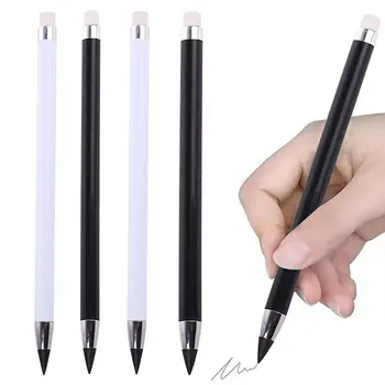 120Pcs Inkless Ceruzka Večný Ceruzky Guma Opakovane Infinity Ceruzky Neobmedzený Písanie Vymazateľné Perá na Písanie Obrázok