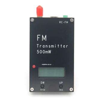 2000 M FM 0,5 W Digitálny LED displej Stereofónne FM 76-108 USB TYP-C PRE DSP vysielanie Areáli Stanice Obrázok