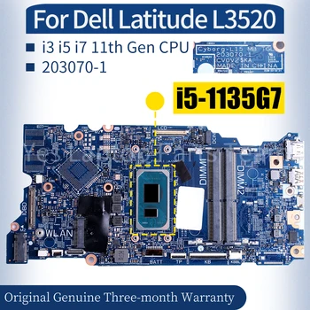 203070-1 Pre Dell Latitude L3520 Notebook Doske 0R31RD 00DN01 08N6T5 0VT31N i3i5i7 11. Doska Obrázok