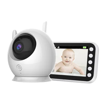 4.5 Palcový Displej s rozlíšením 1080P Baby Monitor Teplota Marieli Kŕmenie Pripomenúť Plakať Detekcie Opatrovateľka Nanny Cam Intercom Dieťa Fotoaparát Obrázok