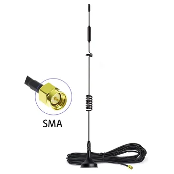 4G LTE 8dBi Anténa Magnetické Základne Celulárnej SMA Anténu Kompatibilný s 4G LTE MiFi Mobile Hotspot Router, Modem USB Dongle Adapte Obrázok