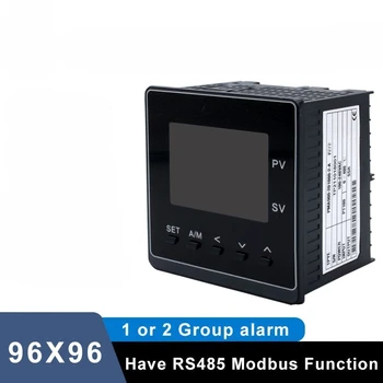 96x96mm Programovateľné 50 Segmenty Programovateľné Rampa Oneskorenia SSR/Relé/4-20mA výstup LCD Inteligentný Pid PMA Regulátor Teploty Obrázok