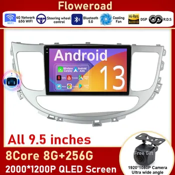 Android Pre Hyundai Rohens Genesis 2008 - 2013 autorádia Autoradio Stereo Multimediálny Prehrávač 2Din GPS Navi Carplay Obrazovke Monitora Obrázok