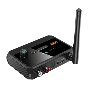 Bezdrôtové Bluetoothcompatible Prijímač USB, U Diskov Hrať Adaptér s R/L 2 RCA/3.5 MM AUX/Optického Vlákna Jackfor Auto Drop Shipping Obrázok