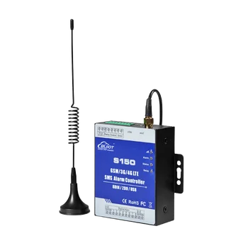 BLiiot 4G SMS alarm bezdrôtového diaľkového ovládača prepnúť výstup reléový výstup teplota vlhkosť dymový senzor alarmu S150 Obrázok