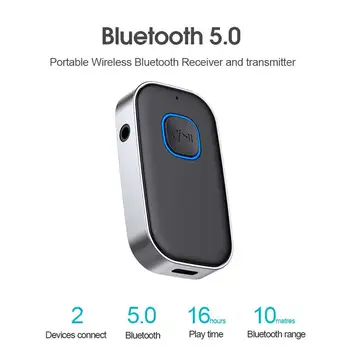 Bluetooth-kompatibilného Prijímača 16H Prehrávania Hudby Audio Adaptér Domov Stereo Obrázok