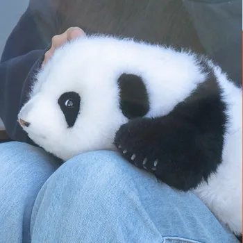 Daisy Víla Narodeniny Dekorácie Matky Strany Krst Suveníry z Ovčej zvieraciu Srsť 3 Mesiace Simulované Panda Obrázok