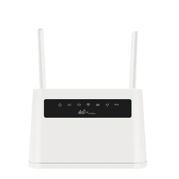 Domov 4G Router WiFi Router 300Mbps 4G LTE Bezdrôtový Smerovač Vstavaný Slot Podpora Max 32 Užívateľov APN(US Konektor) Obrázok
