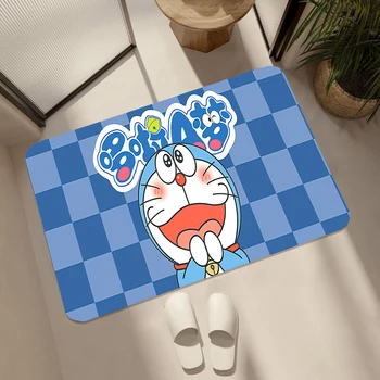 Doraemon Rohožky Vstupné Dvere Koberec v Spálni Koberec, Kuchyňa Mat Doma Cute Izba Dekor Obývacia Koberce, Rohože Nohy Kúpeľňa obývacia izba Obrázok