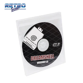 Druhá generácia Čítačky na Karty SD Adaptér + CD s DreamShell_Boot_Loader pre DC Hra Dreamcast Konzoly Obrázok