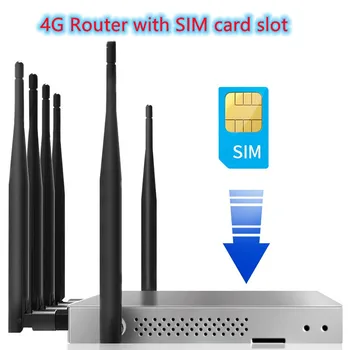 Dual Band Gigabit 2.4 G&5.8 G 4G/5G Router vysokorýchlostné siete LTE Modul EP06-A EP06-E EM12G MC7455 Podpora VPN PPTP L2TP WG3526 Obrázok