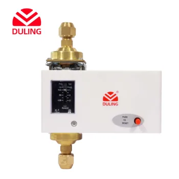 Elektronické automatické nízky tlak, regulačný ventil prepínač pre vodu, plyn olejové čerpadlo Obrázok