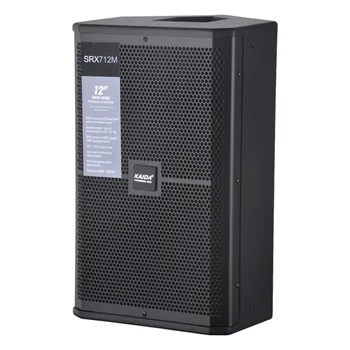 Hot predaj výrobnú cenu odbornej 12 palcový karaoke stage dj bar drevené SRX712 pasívny reproduktor reproduktor box big audio systém Obrázok