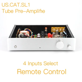 Hotové Stroj CAT.SL1-Tube Pre-Amplifie S Diaľkovým ovládaním 4 Vstupy Vyberte Obrázok