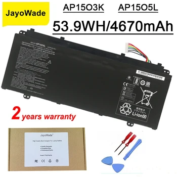 JayoWade AP15O3K AP15O5L Notebook Batéria Pre Acer Aspire S13 S5-371 S5-371T S5-371-53NX S5-371-52JR S5-371-71QZ S5-371-5018 Obrázok