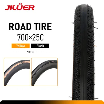 Jicuer Ultra Sport Cestných bicyklov pneumatiky GRAND Sport, Race 700× -25 Cestnej Bike Štrku Pneumatiky Skladacie Pneumatiky Obrázok