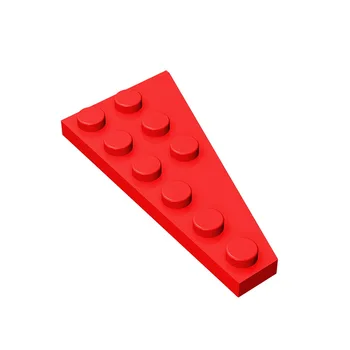 Klin, Doska 6 x 3 Ľavej kompatibilné s lego 54384 kusy detských hračiek Stavebné Bloky Technické Zostaviť Obrázok