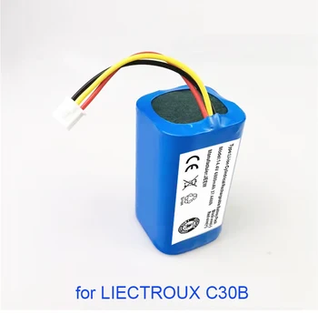 Liectroux – nový, originálny platné pre robot vysávač C30B 14,4 V 9800mAh s lítiové batérie, 1 ks/taška, dodanie zdarma Obrázok