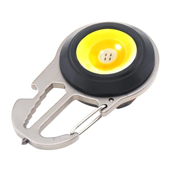 Mini Keychain Baterka Cestovanie Baterky Keychain Svetlo pre Rybolov / Pešo / Kemp s Skrutkovač, maticový Kľúč, Otvárač Obrázok