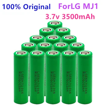 MJ1 3,7 V 3500 Mah 18650 Lítiové Dobíjacie Batérie pre Baterku Batérie pre LG MJ1 Batéria 3500mah Doprava Zadarmo Obrázok