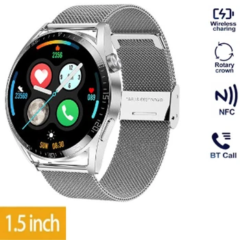 Nové Inteligentné Hodinky Ženy Muži Sledovať Bluetooth Hovor Smartwatch 2023 NFC pre LG L Bello 2 II / L 2/ Max X155 X 150 X170f Nokia 3.2 Obrázok