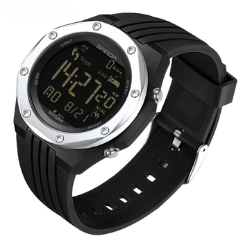 Nové Multifunkčné Športové Hodinky Pre Mužov, Duálny Čas, LED Stopky Vojenské Elektronické Náramkové hodinky Vodotesné Muž Hodiny Obrázok