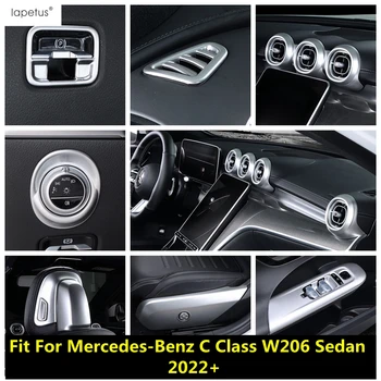 Okno Výťah / Head Light / Sídlo Rámčeka / Úložný Box Kryt Výbava Príslušenstvo Pre Mercedes-Benz C Trieda W206 Sedan 2022 2023 Obrázok