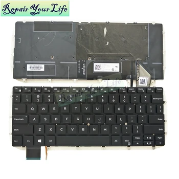Opravu Si Život notebook nás klávesnica pre DELL XPS 13 9370 anglická klávesnica s podsvietením pk1320c2a00 03CM18 pôvodné rýchle dodanie Obrázok