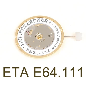 Originál Švajčiarska ETA E64111 pohyb SWISS V8 quartz, E64.111 Dátum Na 3/6 sledovať opravu pohyb náhradné diely Obrázok