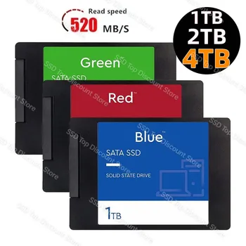 Originálne Prenosné SSD 2TB 2,5 Palca 4tb disk ssd sata 1 tb Pevný Disk Pre Prenosné počítače Ploche ps4 8TB Interné ssd Pevný Disk Obrázok