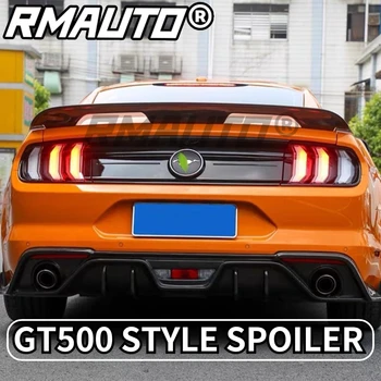 Pre Mustang 2015-2021 GT500 Štýl Uhlíkových Vlákien Zadný Kufor Spojler Krídlo Kvalitné Auto Zadný Spojler Telo Kit Auto Príslušenstvo Obrázok