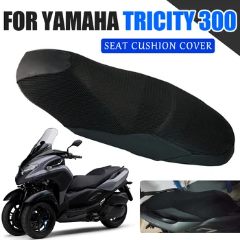 Pre Yamaha Elektriny 300 Elektriny Tricity300 Motocyklové Príslušenstvo Seat Vankúš Opaľovací Krém Tepelná Ochrana Stráže Oka Pad Obrázok