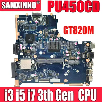 PU450CD Doske 1007U/2117U i3 i5 i7 CPU GT820M GPU REV 2.0 Pre ASUS PU450CD PU450C Notebook Doska Obrázok