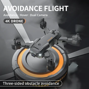 Q6 4K Kamera Drone Dron Wifi Fpv Hučí Fotografie Prekážkou Vyhýbanie sa Quadcopter Diaľkové Ovládanie Lietadla, Vrtuľníka, Hračky Chlapec Obrázok