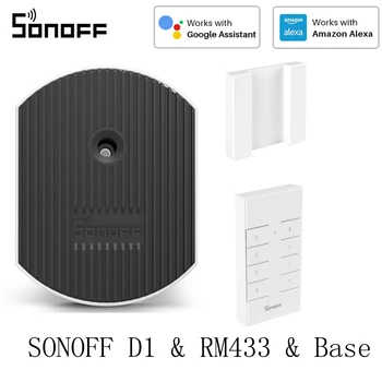 SONOFF D1 Wifi Smart Dimmer Prepínač DIY Smart Home EWeLink APLIKÁCIE Hlasové RM433 RF Diaľkové Pracovať S Alexa Domovská stránka Google Obrázok