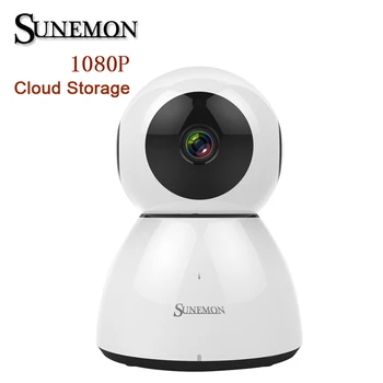 Sunemon 2MP 1080P cloud storage wifi bezdrôtové obojsmerné audio mic PT HD IR IP mini Home security Baby Monitor fotoaparátu Obrázok
