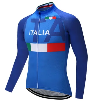 Taliansko Požičovňa Lete Krátky Rukáv Cestnej Jersey Cyklistiku Bicykli Bunda MTB Podšívka Top Shirt Rider Vonkajšie Oblečenie Štýl Ľudí Obrázok