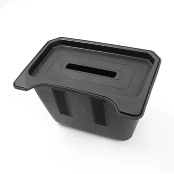 TPE Čierny ABS Interiérové Doplnky stredovej Konzoly Zadné Sedadlo Úložný Box Pre Tesla Model Y Obrázok