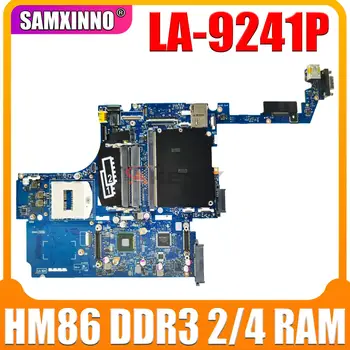 Vysoká kvalita 734304-601 pre HP Zbook 15 G1 G2 Notebook doske VBL20 LA-9241P PGA947 HM86 DDR3 2/4 RAM Sloty 100% Testované Obrázok