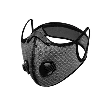 Výbušné cyklistické maska maska uhlím outdoorové športy maska požičovňa maska Obrázok