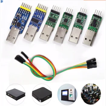 Šesť-In-One Multi-Funkcia Sériového Portu Modulu USB Na UART CP2102 CH340 TTL 485 232 MÔŽE Obrázok