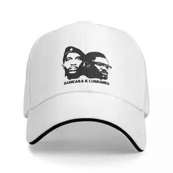 Šiltovku Pre Mužov, Ženy NÁSTROJ Kapela Thomas Sankara & Patrice Lumumbu Cosplay Letné Klobúky Veľká Veľkosť Klobúk Dámy Klobúk Obrázok