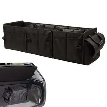 1PC Auto Skladacie Auto Úložný Box Trunk Bag Veľkú Kapacitu, multifunkčný Organizátor Auto Skladovanie Nevyhnutné, Auto Príslušenstvo Obrázok