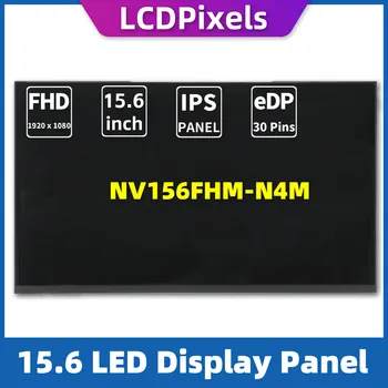 LCD Pixelov 15.6 Palce Obrazovky Prenosného počítača Na NV156FHM-N4M Matice 1920*1080 EDP 30 Pin IPS Displej Obrázok